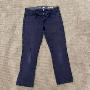 Gap Low Rise Straight Leg Crop Jeans